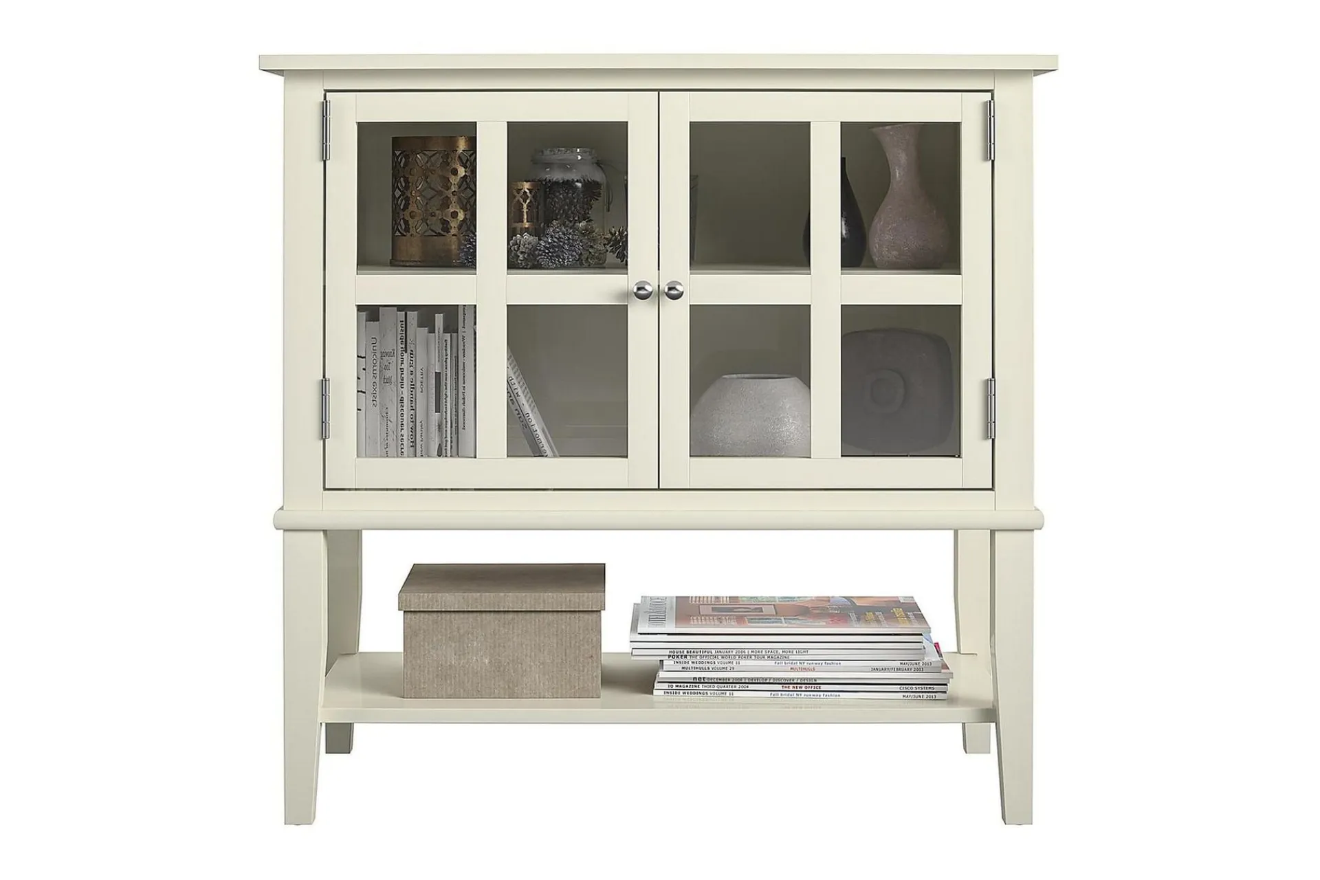Dorel Home Oppbevaringsskap|Skap-Franklin Oppbevaringsskap 80x40 cm Hvit