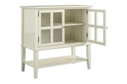 Dorel Home Oppbevaringsskap|Skap-Franklin Oppbevaringsskap 80x40 cm Hvit