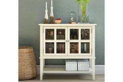 Dorel Home Oppbevaringsskap|Skap-Franklin Oppbevaringsskap 80x40 cm Hvit