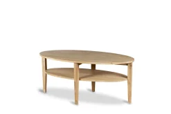 Stenexpo Freemont Ovalt Sofabord 120x60 cm i heltre