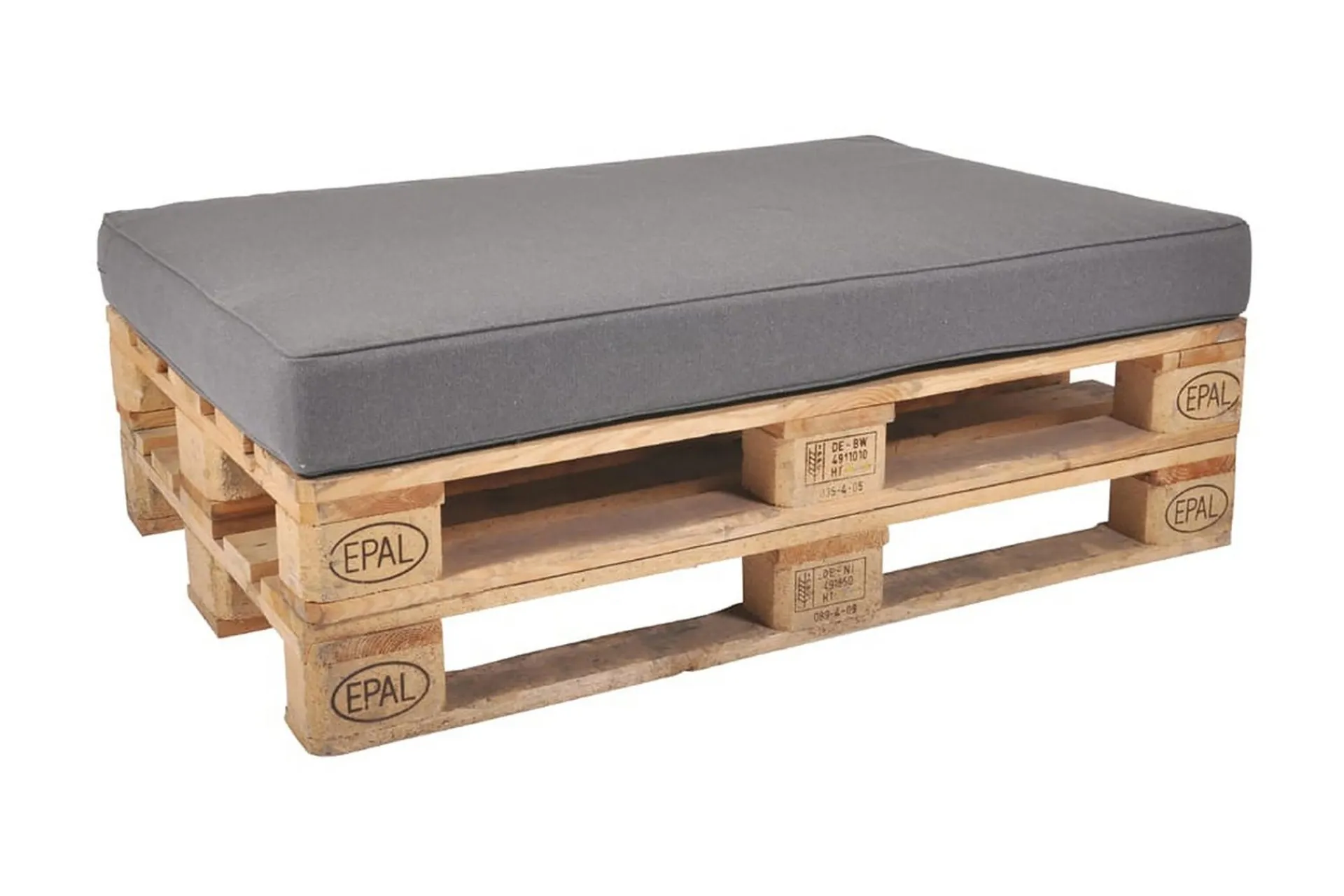 Fritab Sofaputer & Benkeputer|Puter-Palle Krakkpute 120x80 cm Grå Grey