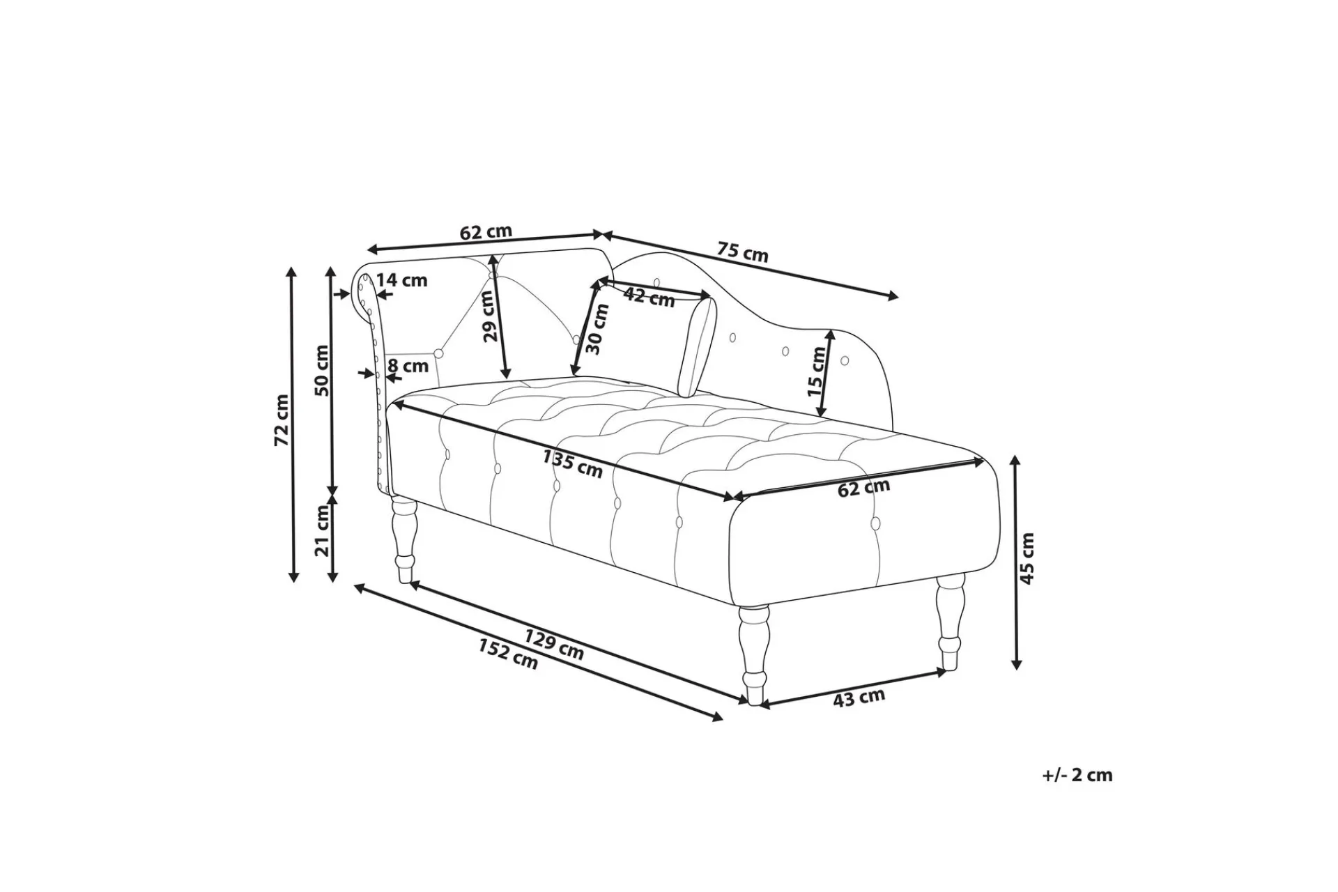 Frostorp Sjeselong 152 cm
