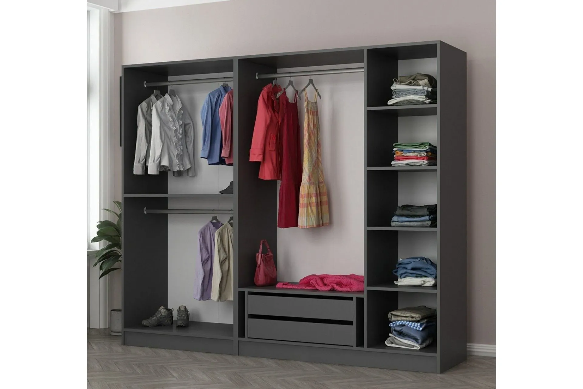 Fruitland Garderobe 225 cm