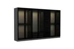 Garderober & Garderobesystem-Fruitland Garderobe 315 cm Antracit