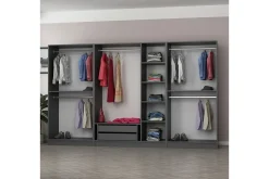 Garderober & Garderobesystem-Fruitland Garderobe 315 cm Antracit