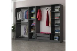 Garderober & Garderobesystem-Fruitland Garderobe 270 cm Antracit