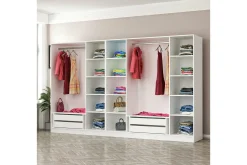 Garderober & Garderobesystem-Fruitland Garderobe 315 cm Hvit