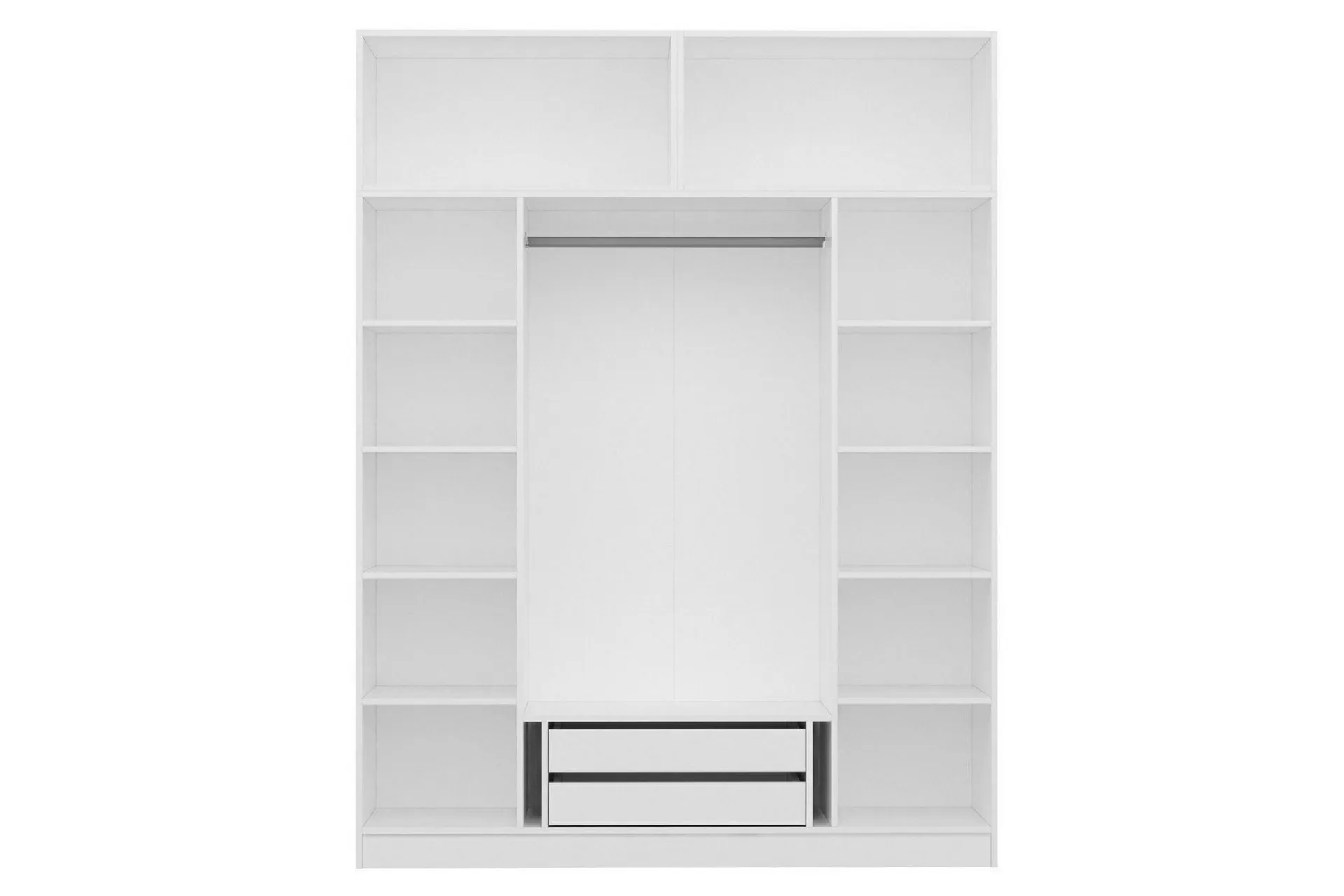Garderober & Garderobesystem-Fruitland Garderobe 180 cm Hvit