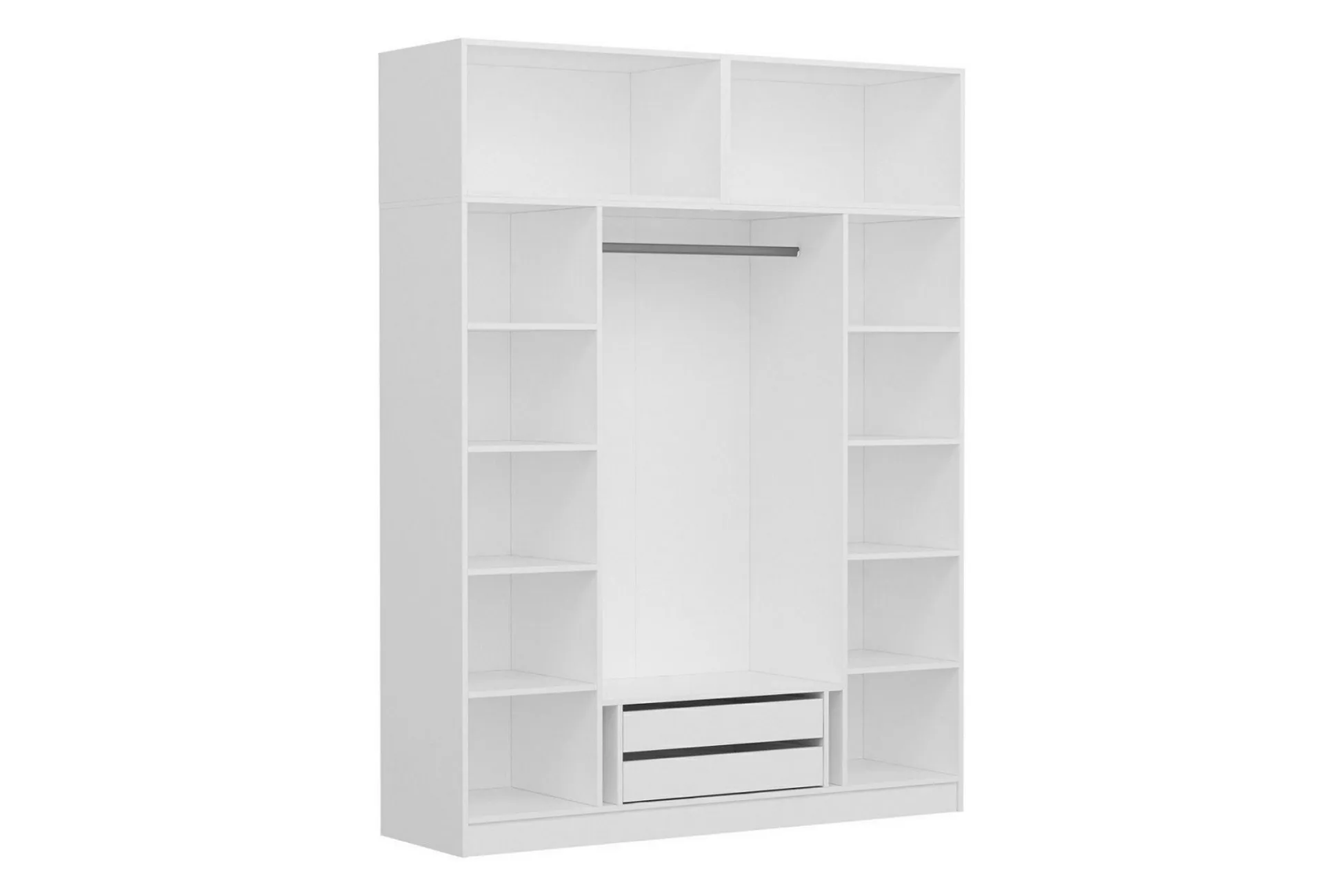 Garderober & Garderobesystem-Fruitland Garderobe 180 cm Hvit