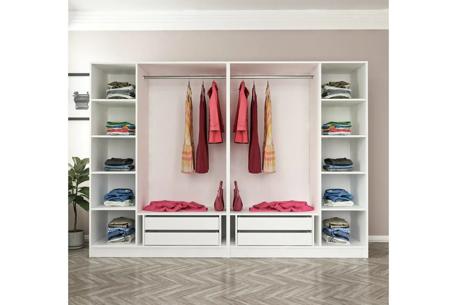 Fruitland Garderobe 270 cm