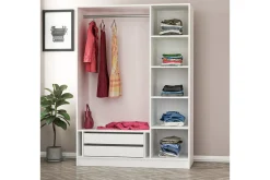 Garderober & Garderobesystem-Fruitland Garderobe 135 cm Hvit
