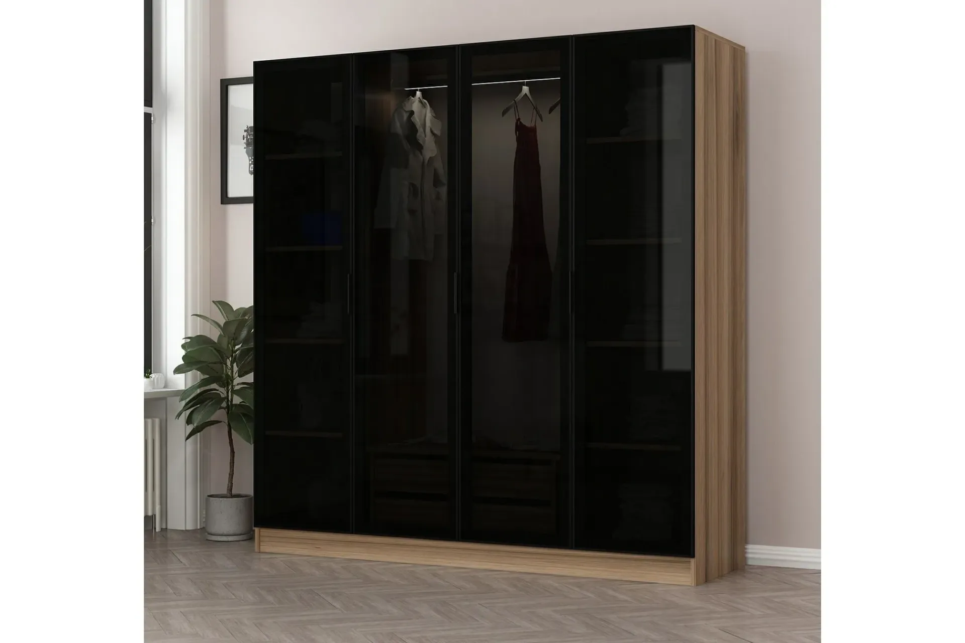 Fruitland Garderobe 180 cm