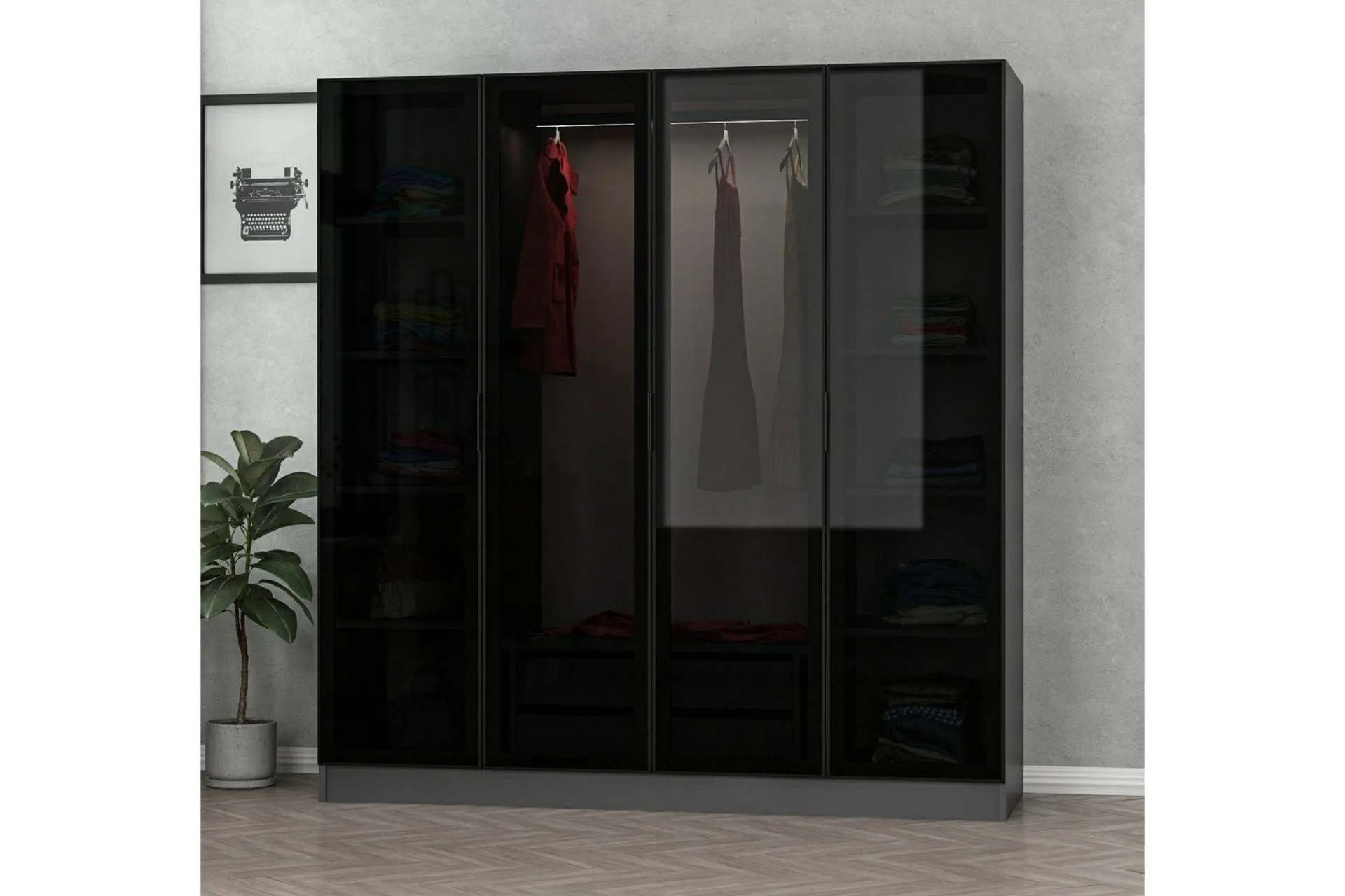 Fruitland Garderobe 180 cm