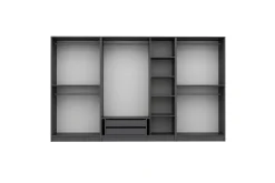 Vegghengt Oppbevaring|Knaggerekke-Fruitland Garderobe 315 cm Antracit