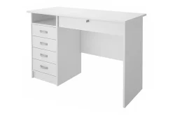 Tvilum Function Skrivebord 109 cm med Oppbevaring Skuffer + Hyller
