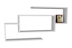 Vegghylle-Furny Home Vegghylle 103 cm Hvit