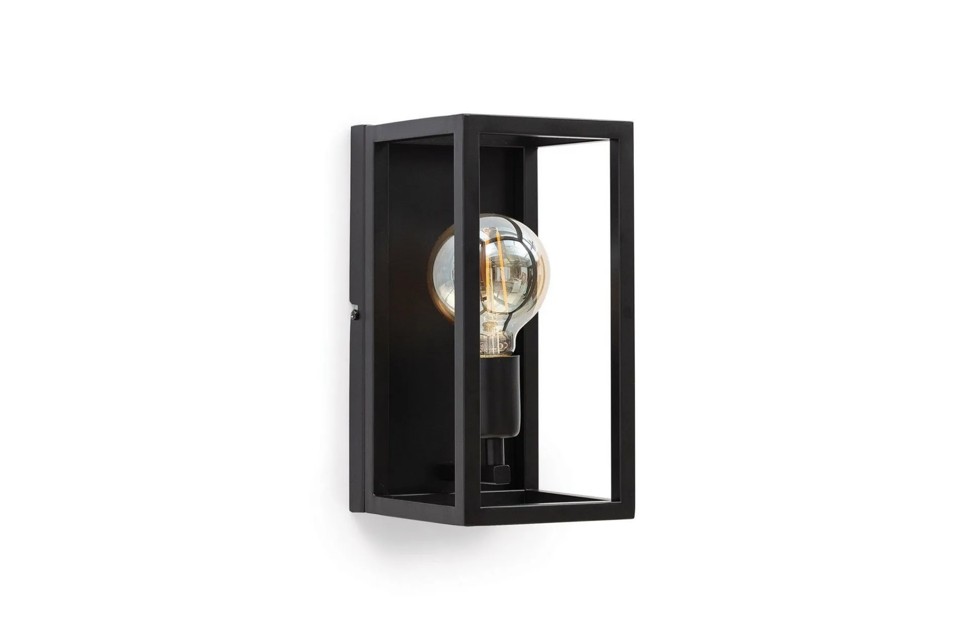 Nattbordslampe-Furtim Vegglampe med Arm Svart