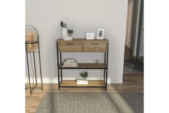 Kommode|Entrekommode-Fynlor Kommode 90 cm Eik