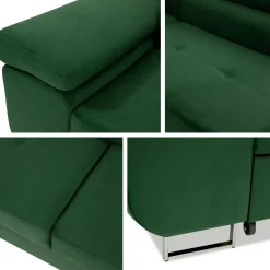 Gabina 4-seters sovesofa med sjeselong
