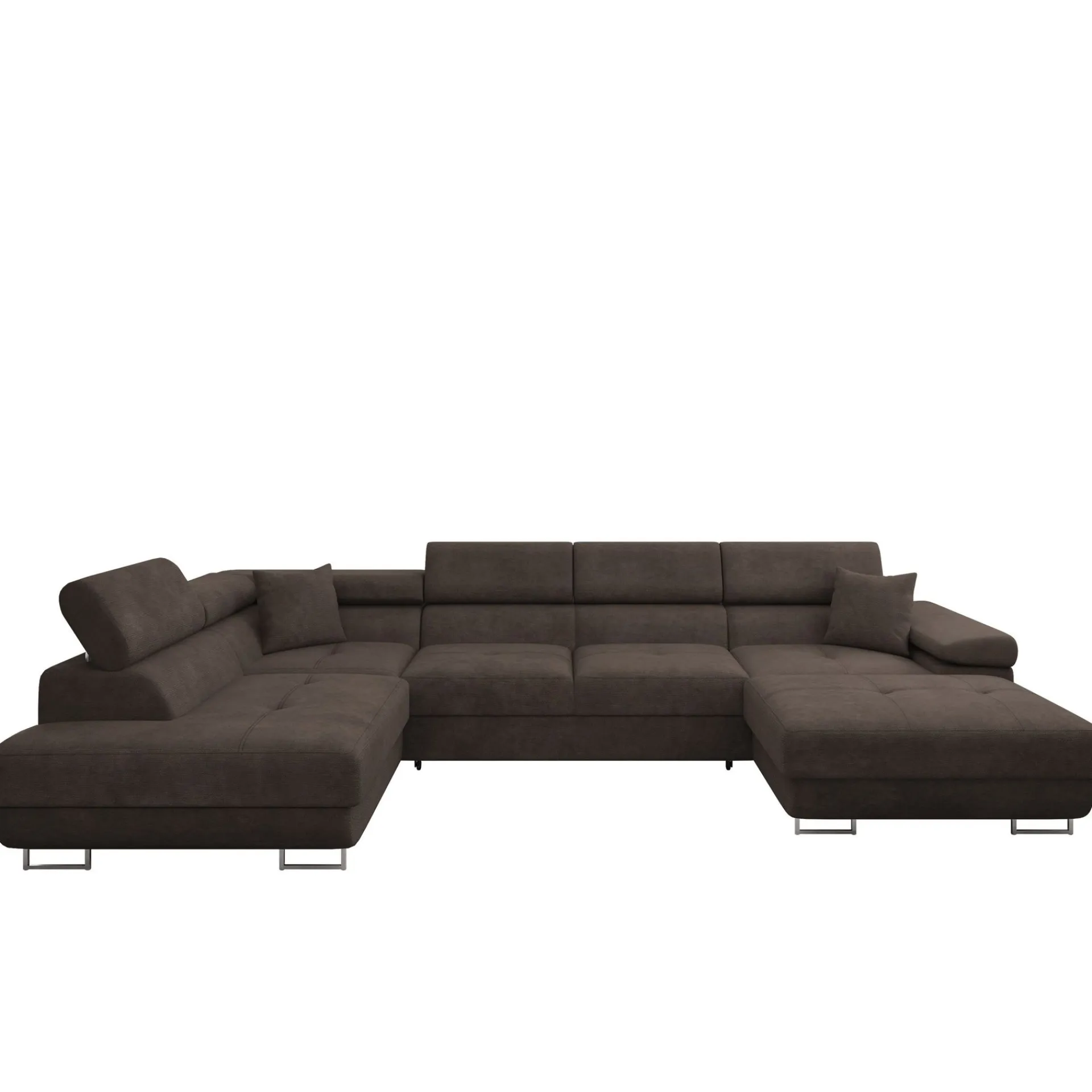 Sovesofaer-Gabina 5-seters U-formet sovesofa med divan og sjeselong Lumo 40