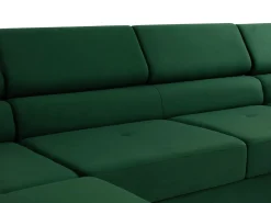 Sovesofaer-Gabina 5-seters U-formet sovesofa med divan og sjeselong Lumo 40