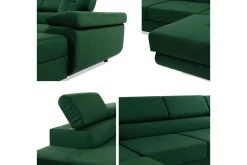 Gabina Sofa med Divan og Sjeselong 4-seter