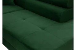 Sofa Med Sjeselong-Gabina Sofa med Sjeselong 3-seter Blå