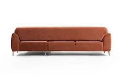 Velour Sofa & Fløyel Sofa-Gajanejos Divansovesofa Brun