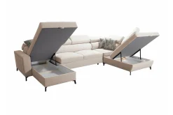 Galbally 5-sits Hörnbäddsoffa