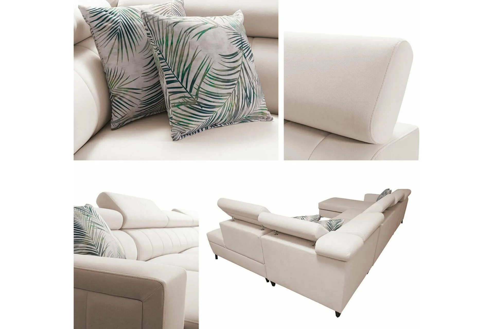 Galbally 5-sits Hörnbäddsoffa