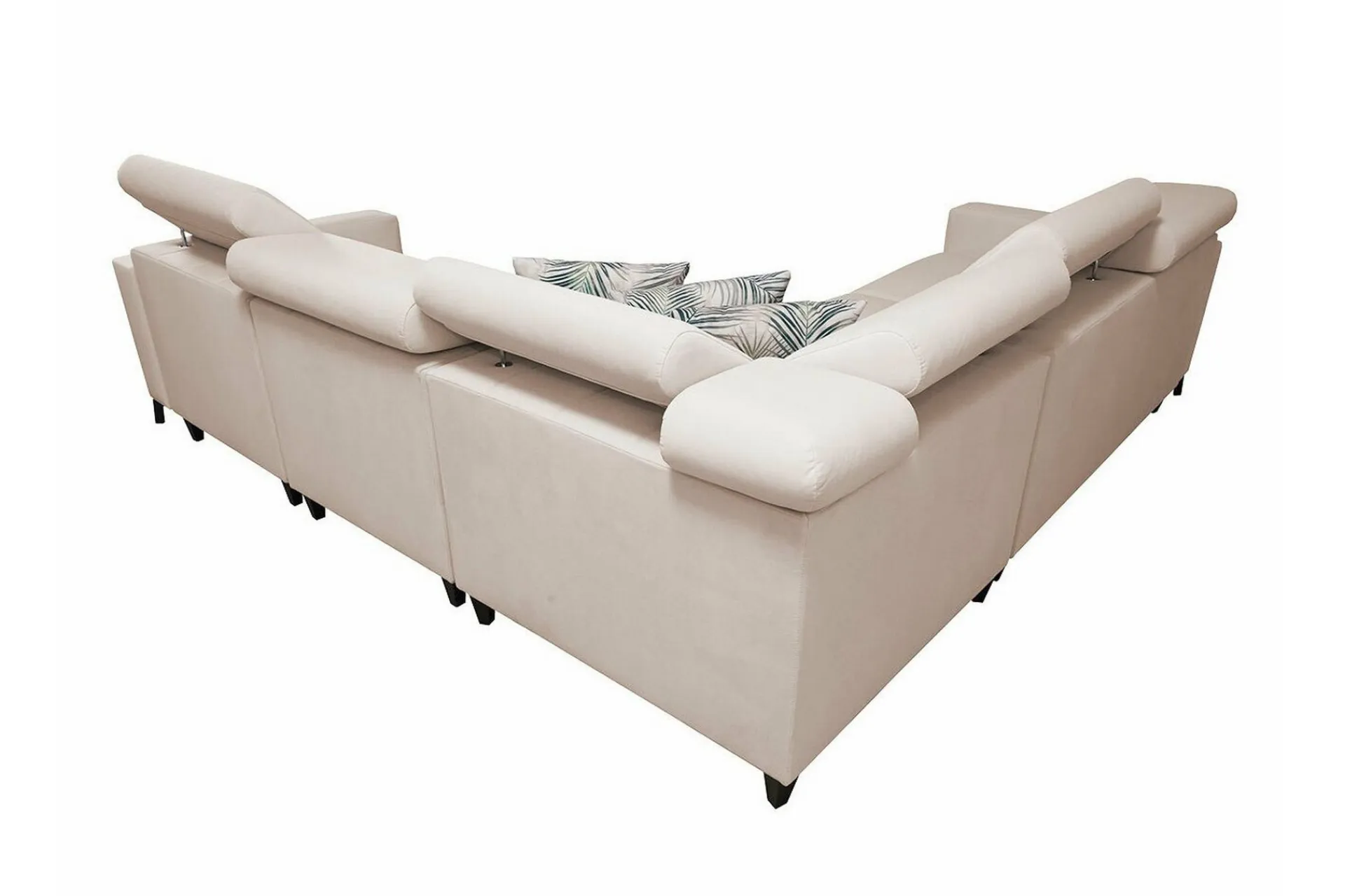 Sofa Med Sjeselong|Velour Sofa & Fløyel Sofa-Galbally 4-sits Hörnbäddsoffa Beige