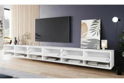 Tv-Benk & Mediabenk-Galbally Tv-skåp 300 cm Brown Brun