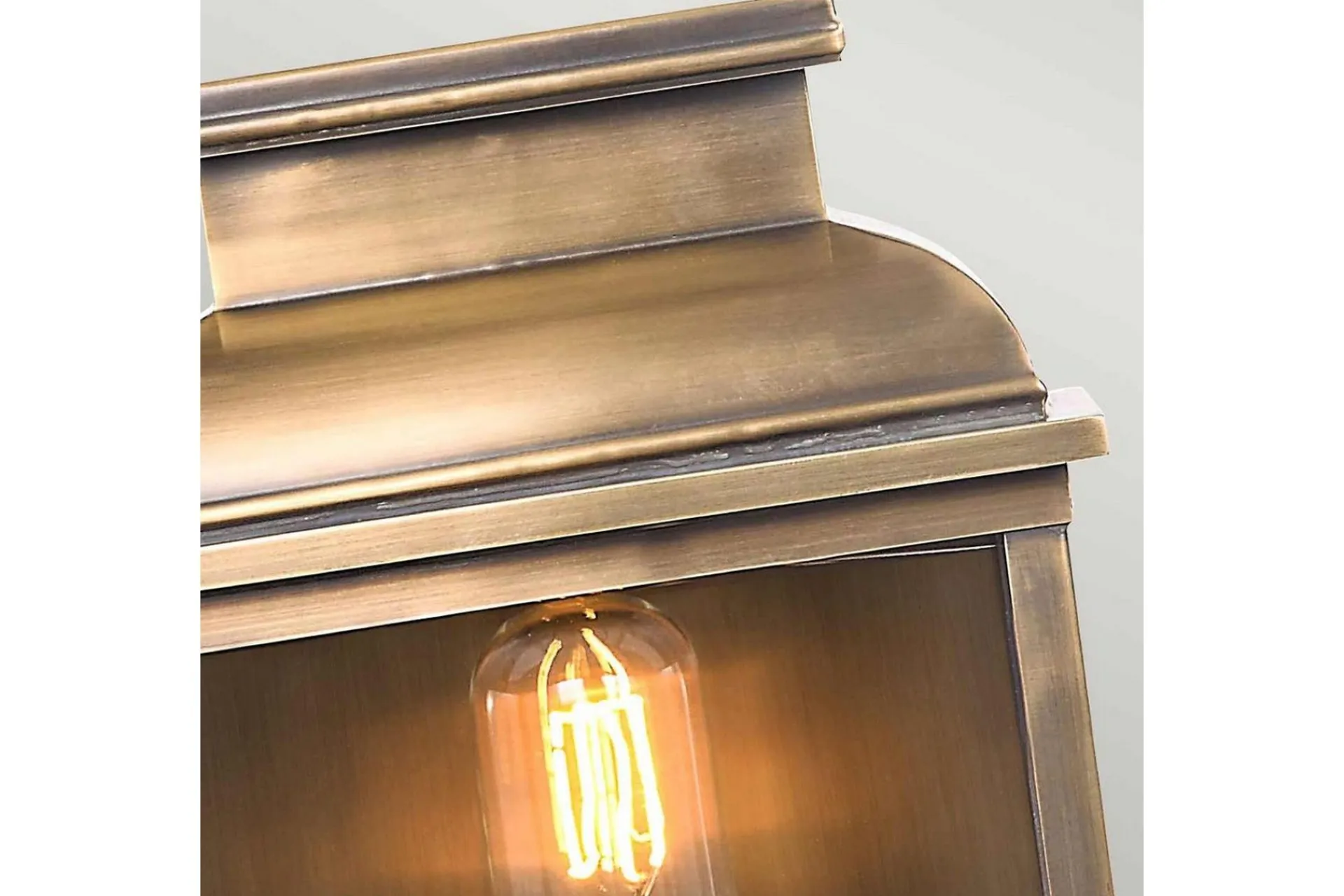 Entré|Fasadebelysning-Gammel Bailey Elstead Lighting Utendørs Vegglampe Messing