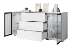 Sideboard & Skjenker-Gammel Skjenk 150x40 cm Brun