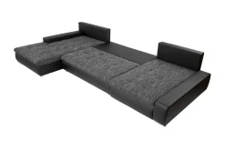Sovesofaer-Gammel Sovesofa Dobbel Divan 4-Seter Beige