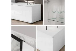 Tv-Møbelsett-Gammelt Tv-Møbelsett Beige