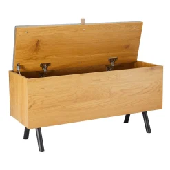 Entrebenk|Benk-Gangbenk HOME4YOU Aalborg 90x32x46 cm eik