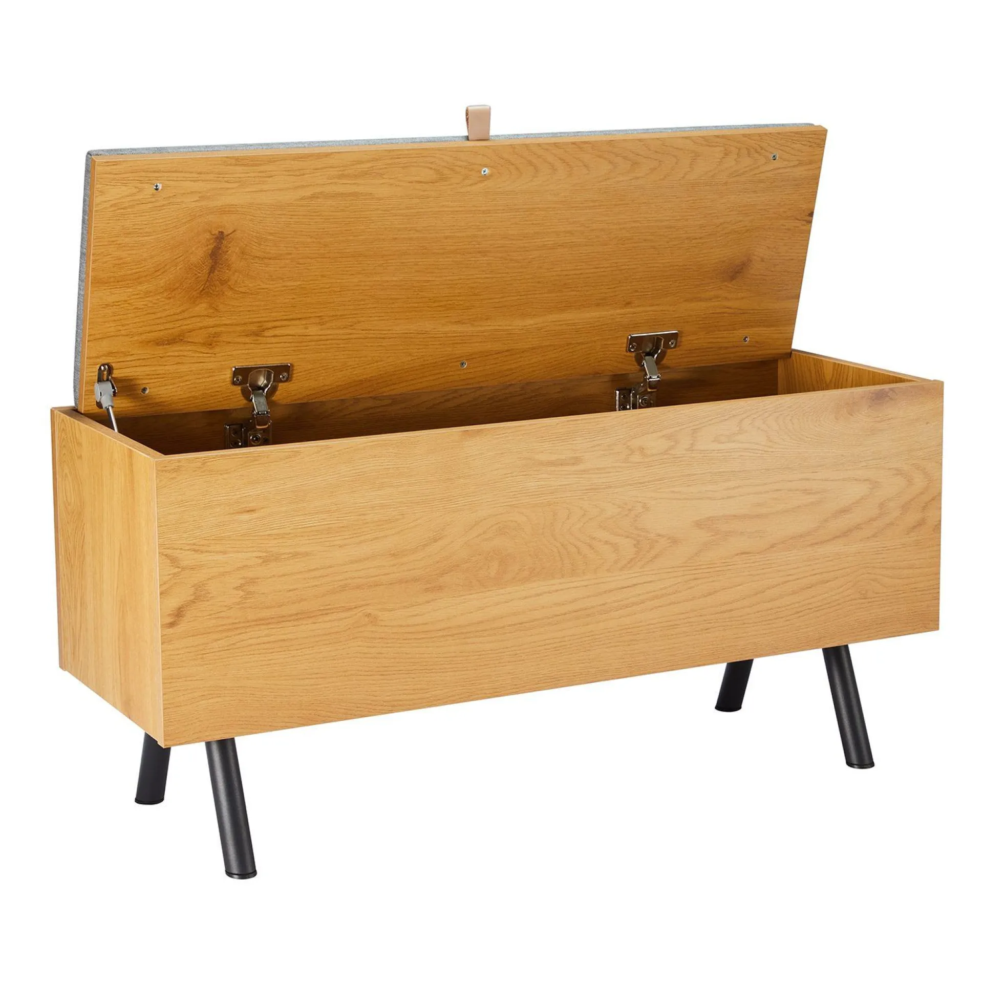 Entrebenk|Benk-Gangbenk HOME4YOU Aalborg 90x32x46 cm eik