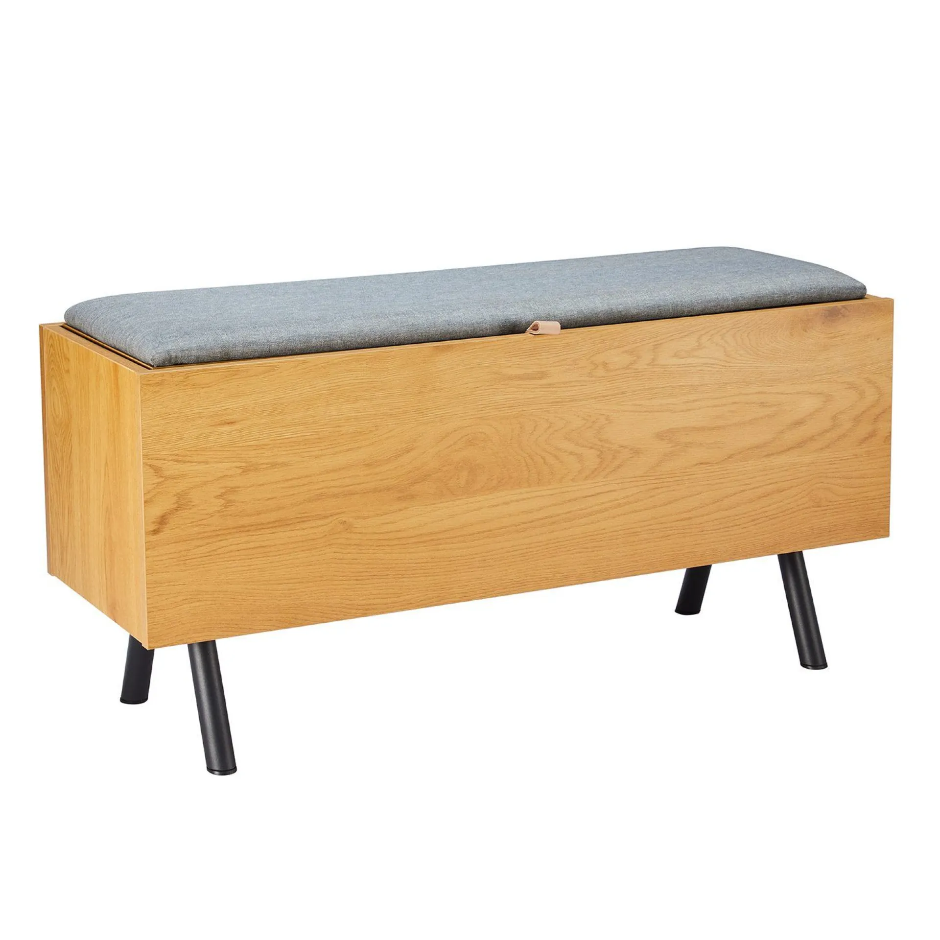 Entrebenk|Benk-Gangbenk HOME4YOU Aalborg 90x32x46 cm eik