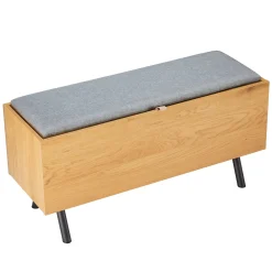 Entrebenk|Benk-Gangbenk HOME4YOU Aalborg 90x32x46 cm eik
