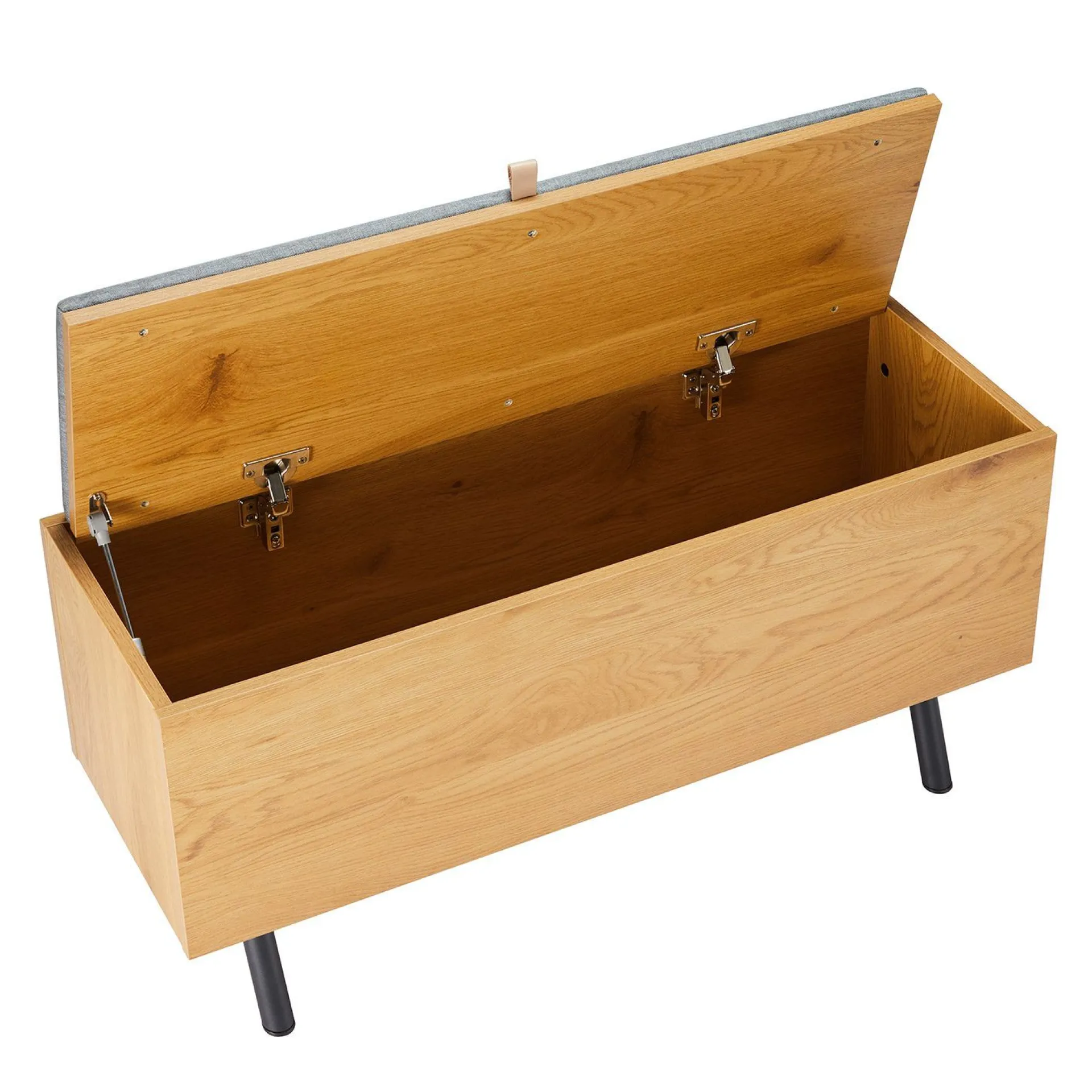 Entrebenk|Benk-Gangbenk HOME4YOU Aalborg 90x32x46 cm eik