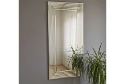 Veggspeil|Helkroppsspeil-Garciamartinez Dekorasjonsspeil 130 cm Sølv