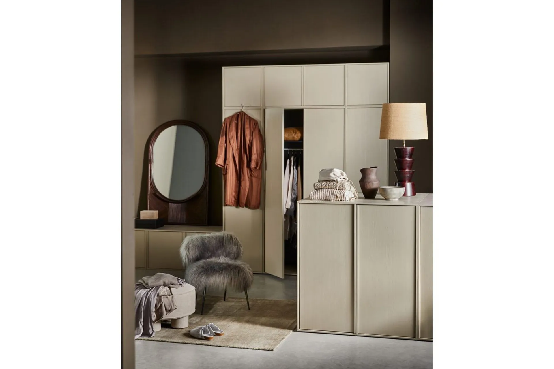 Vtwonen Garderobe Daglig 50x50 cm, Enkeltdør
