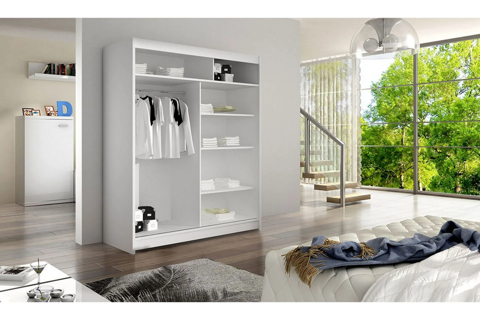 Garderobe + LED