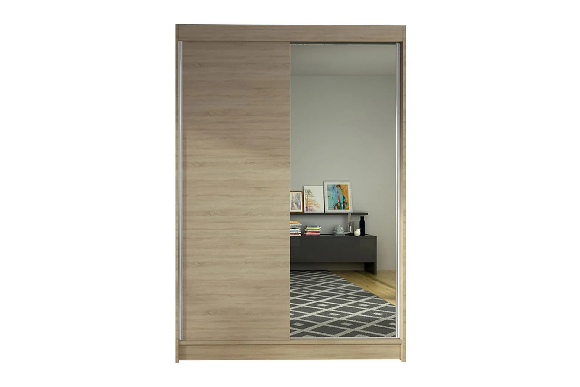 Garderobe Lino LED-belysning