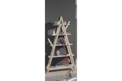 Garderobe med seng nattbord skrivebord bokhylle Kiddy