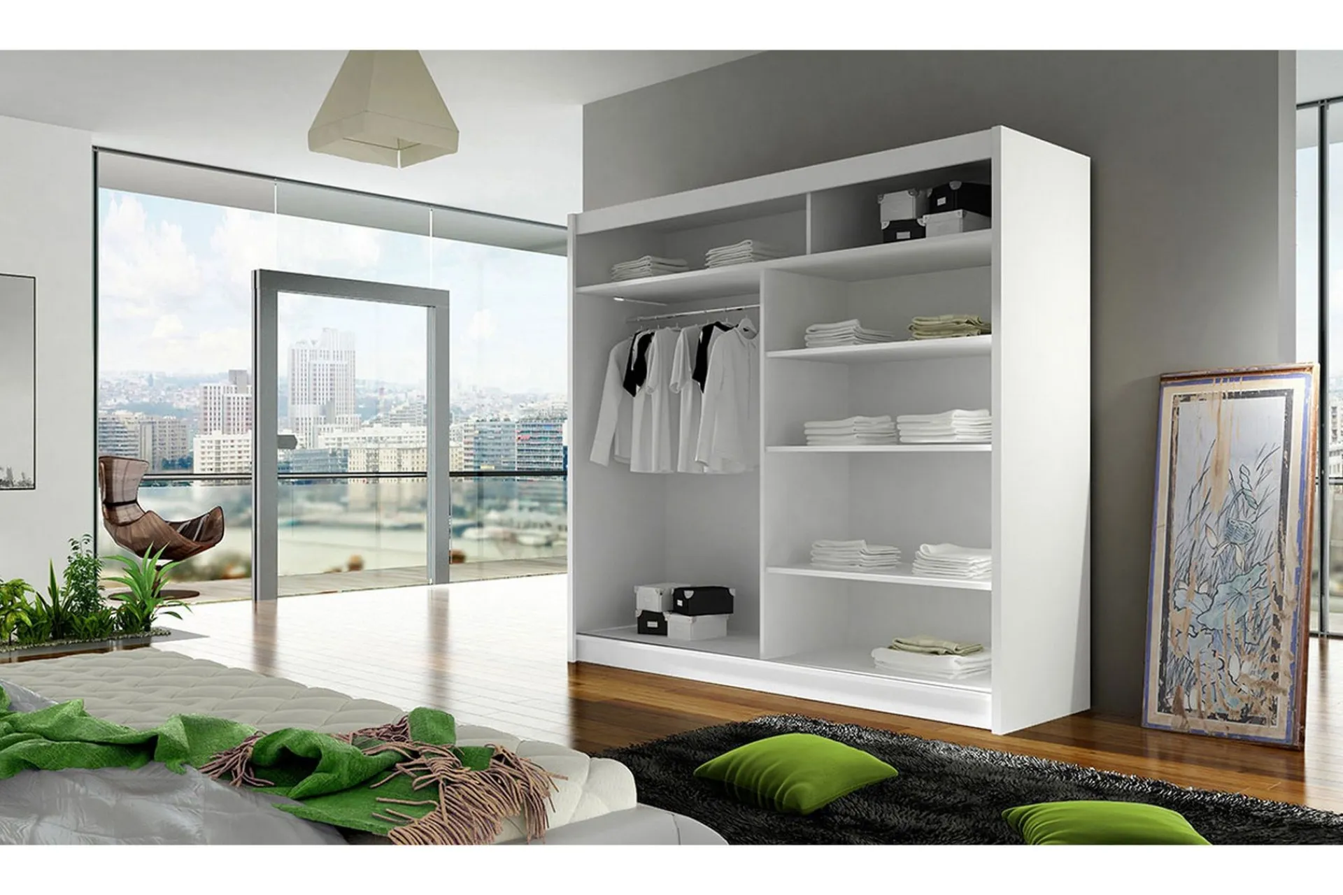 Scandinavian Choice Garderobe Prag LED-belysning