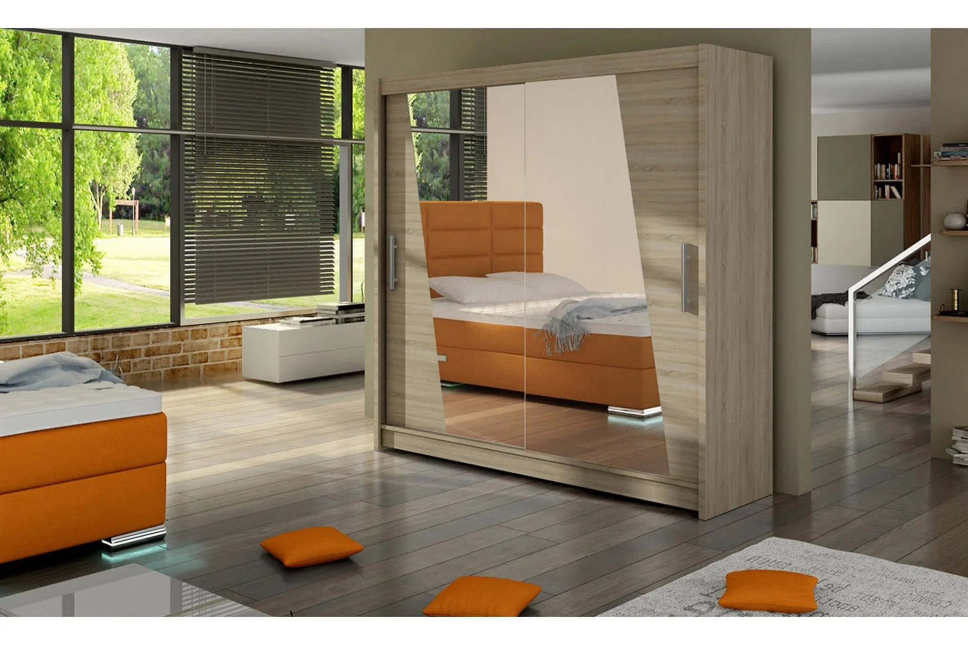 Scandinavian Choice Garderobe Prag LED-belysning