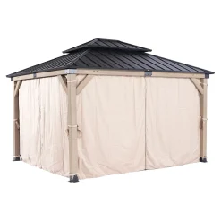 Gardiner til paviljong HOME4YOU Cedar 3,36x3,9 m