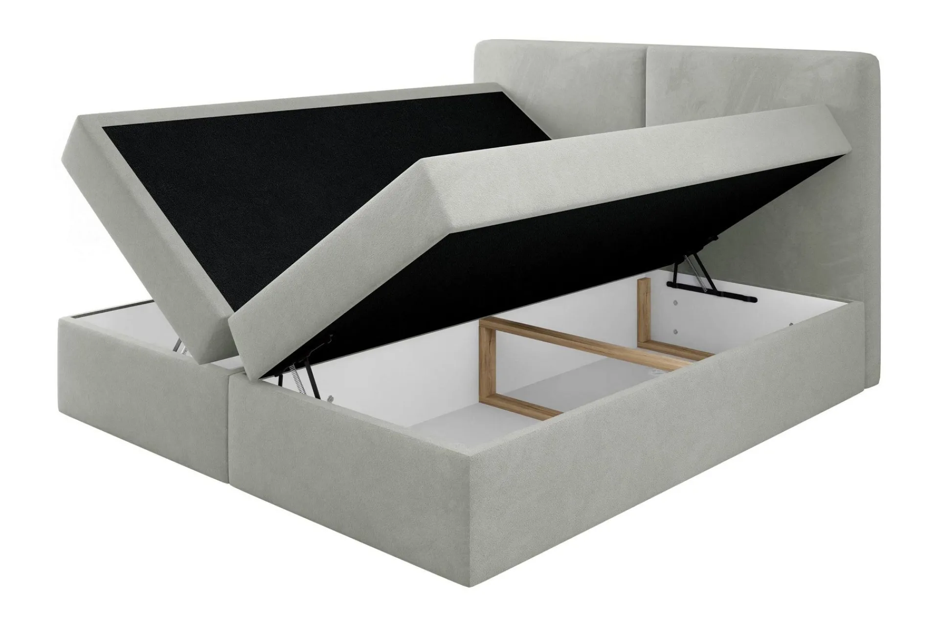 Kontinentalsenger|Seng Med Oppbevaring-Garris Sengpakke Kontinentalseng 160x200 cm Beige